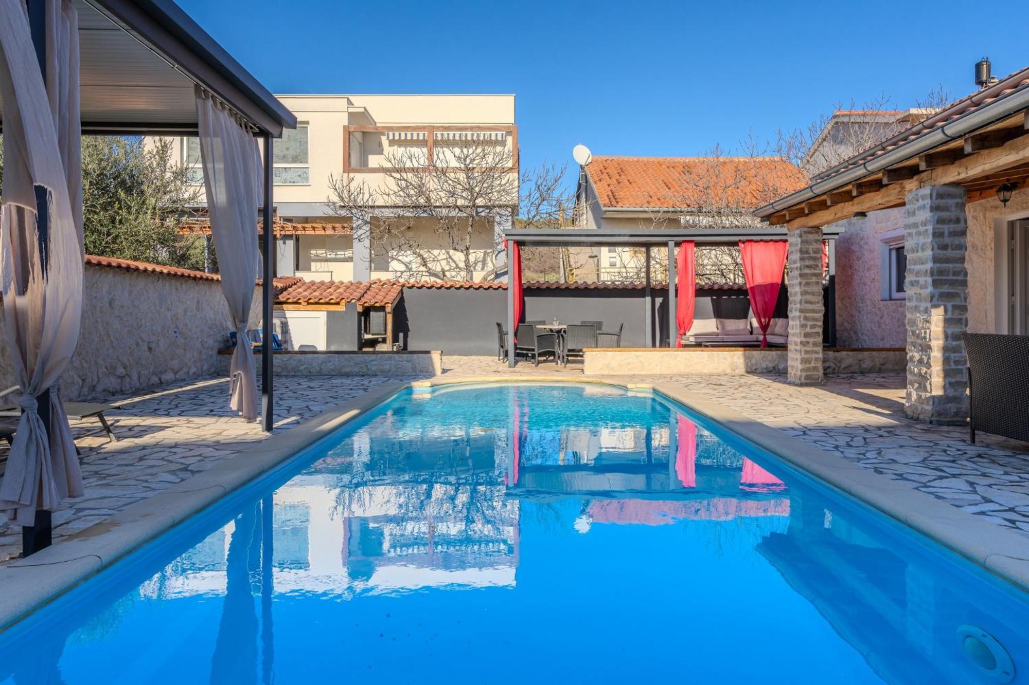 Villa Dalmacija Posedarje Bagian luar foto