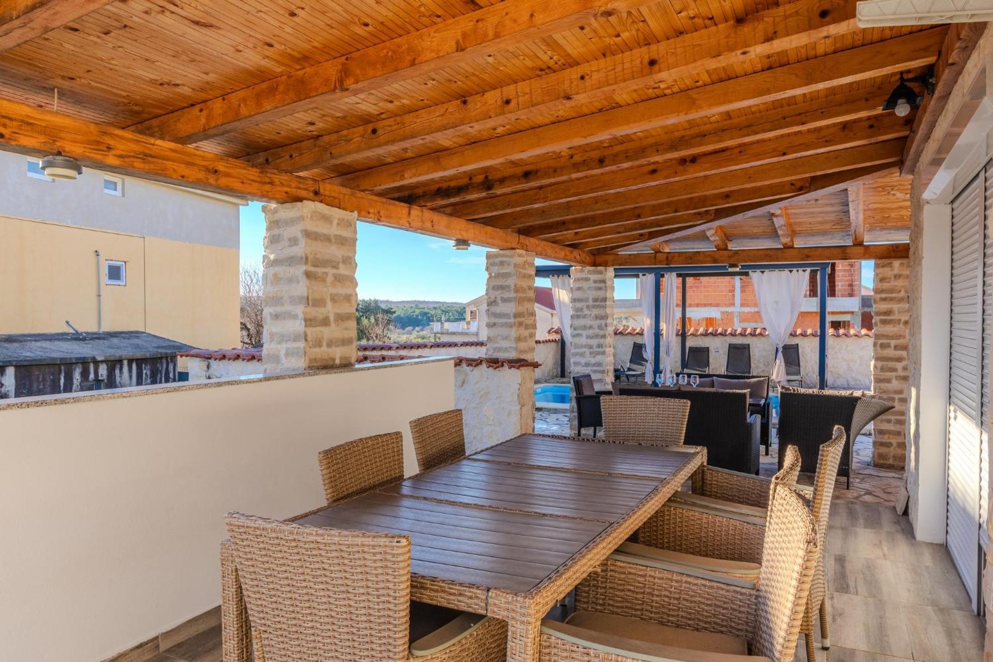 Villa Dalmacija Posedarje Bagian luar foto